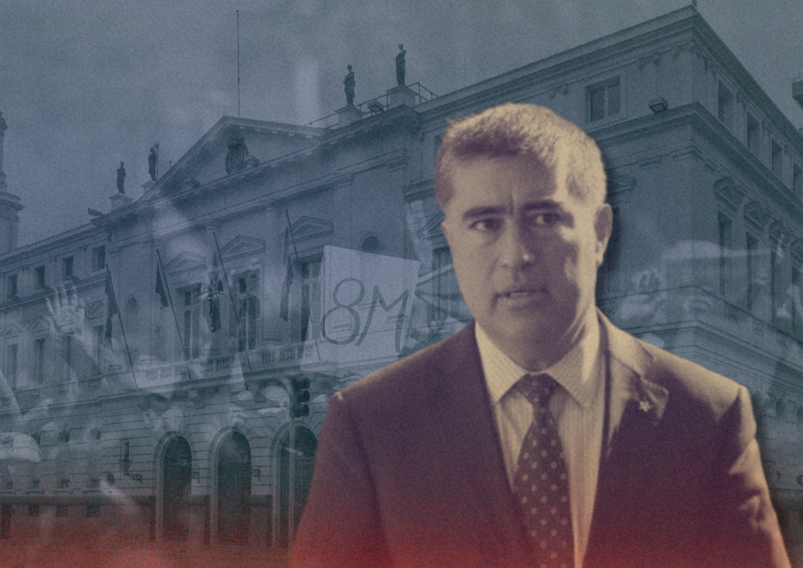 Solicitan un sumario: Funcionarias de Santiago denuncian que gestión de Desbordes retiró arbitrariamente elementos conmemorativos del 8M en el municipio